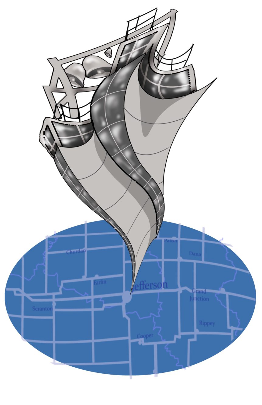 Twisted Bell Tower Graphic